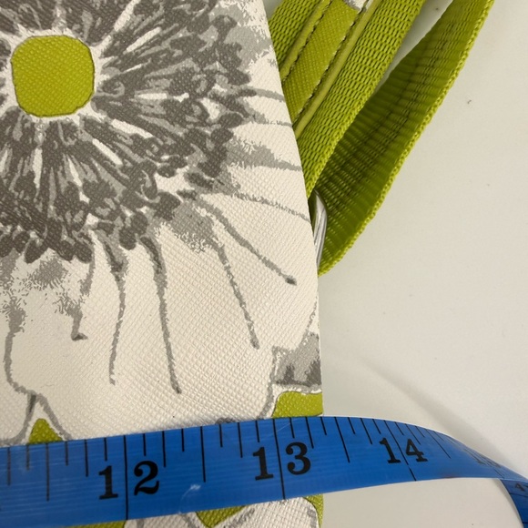 Tyler Rodan Shoulder Bag Satchel Floral Green White Hot Pink - Picture 10 of 10